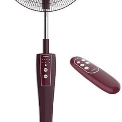 مروحه تورنيدو عمود 16بوصه ريموت 4ريشه نبيتى TSF75RED