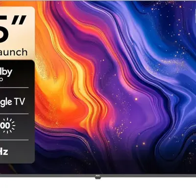 شاشه هاير 65بوصه جوجل 4k ريسيفر بدون فريم H65K80EU