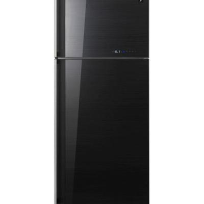 ثلاجه شارب 16قدم 450لتر اسود زجاج ديجيتال انفرتر SJGV58GBK
