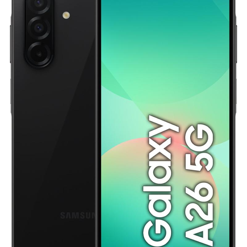 Samsung Galaxy A26 (5G) -128GB/6GB - Black