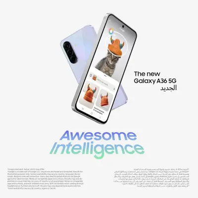Samsung Galaxy A36 5G - 128GB/8GB - Awesome White