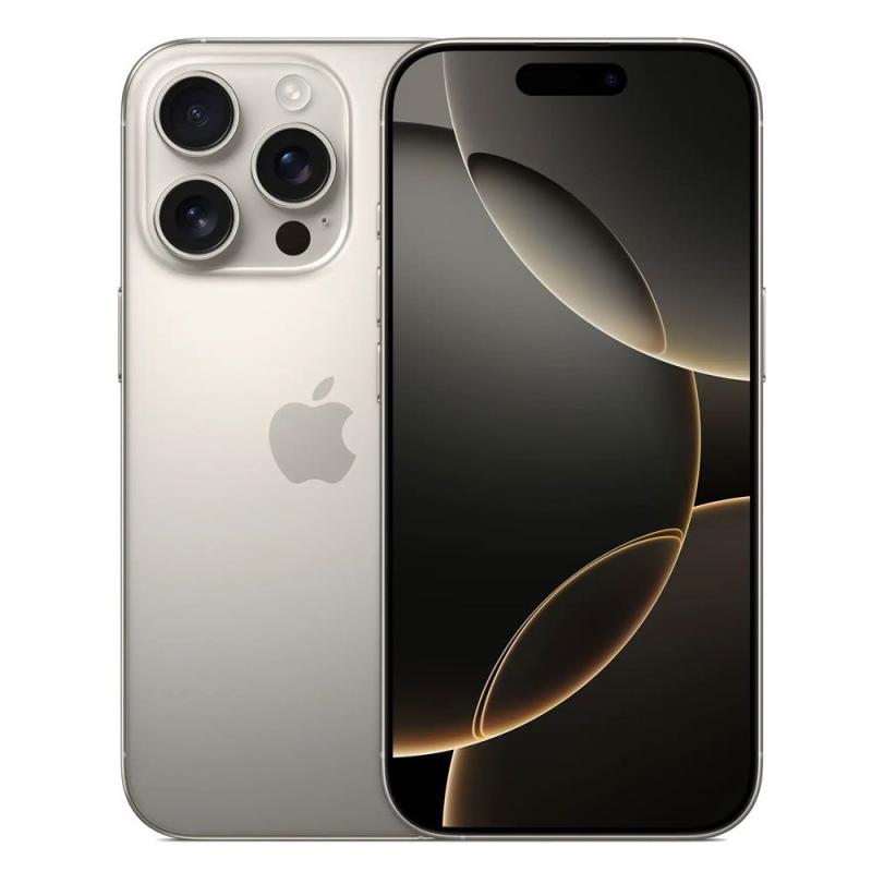 Apple iPhone 16 Pro - 1TB/8GB - Natural Titanium (ضمان محلي 24 شهر)