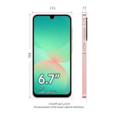 Samsung Galaxy A26 (5G) - 128GB/6GB - Peach Pink