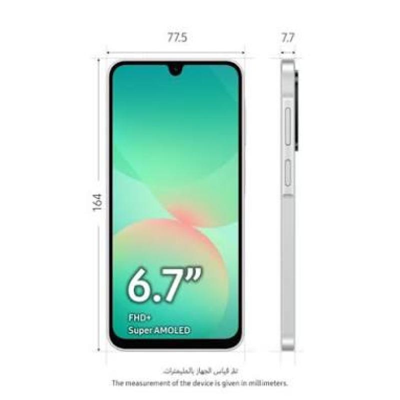 Samsung Galaxy A26 (5G) - 128GB/6GB - White