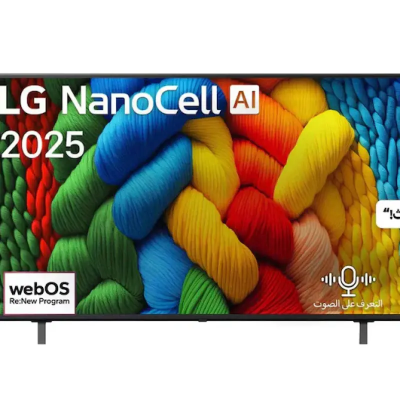 شاشه ال جى 50بوصه سمارت ريموت ماجيك 4K نانو 50NU840B6LA